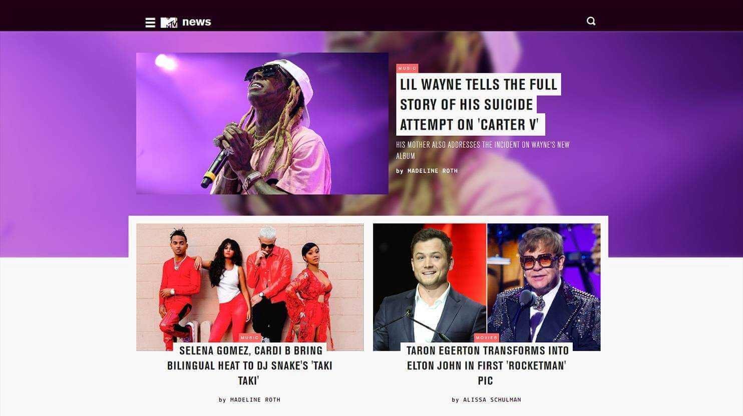 MTV notícia